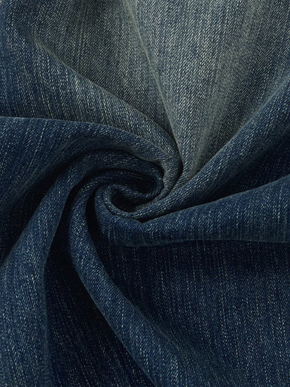 Vintage Pleated Fade Baggy Jeans 