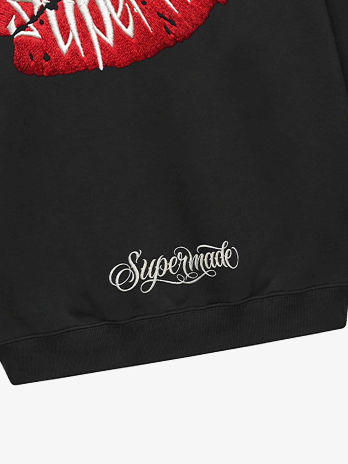 Fleece-Lined Oversized Sweatshirt