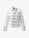 Rivet Strap Denim Jacket