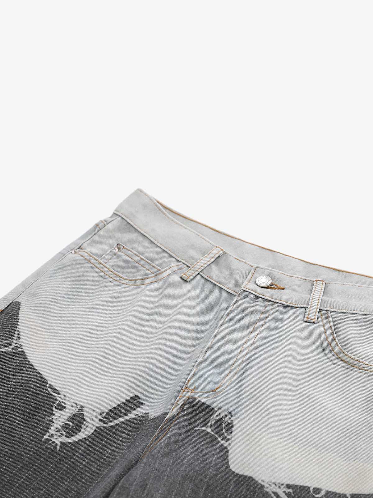 3D Printed Trompe L'oeil Jeans