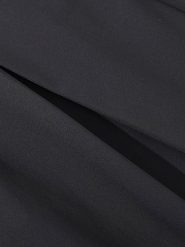 Pleated Drape Bootcut Suit Pants - 2588 