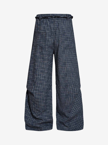 Pleated Drawstring Pants