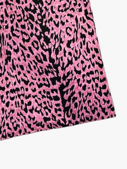 Cyber Punk Leopard Print Hawaiian Shirt
