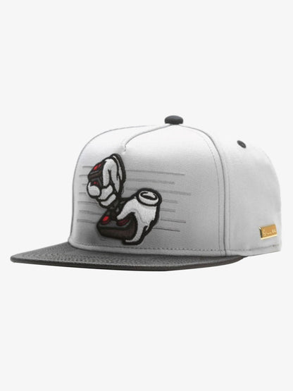 Graphic Embroidered Color Block Baseball Cap