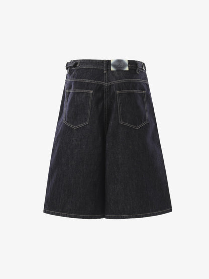 Asymmetrical Fly A-Line Shorts 