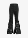 Black High-Waisted Slim Fit Chino Pants