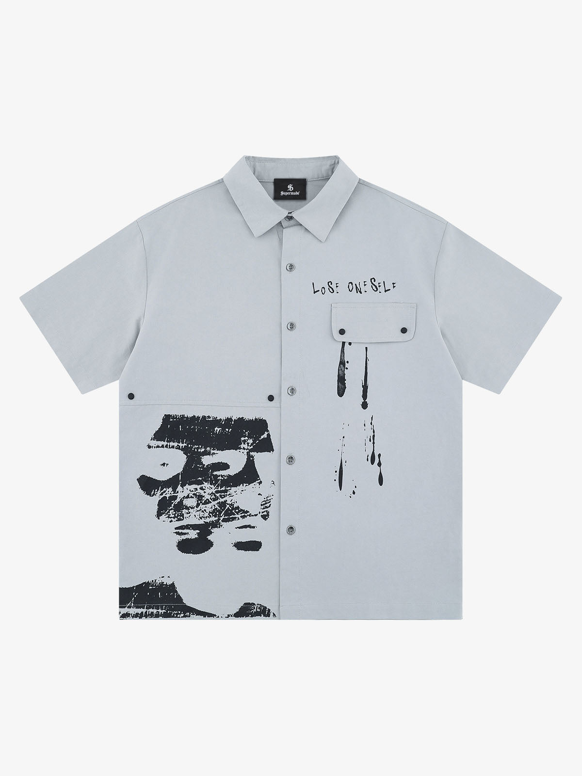 Dark Graphic Short Sleeve Shirt