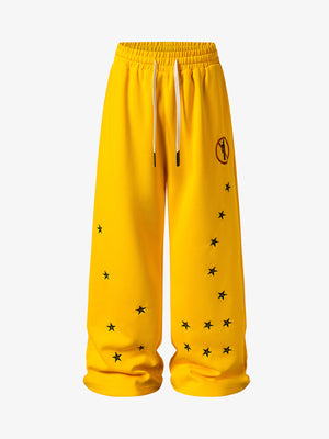 Star Embroidered Sweatpants
