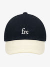 Minimalist Embroidered Contrast Baseball Cap