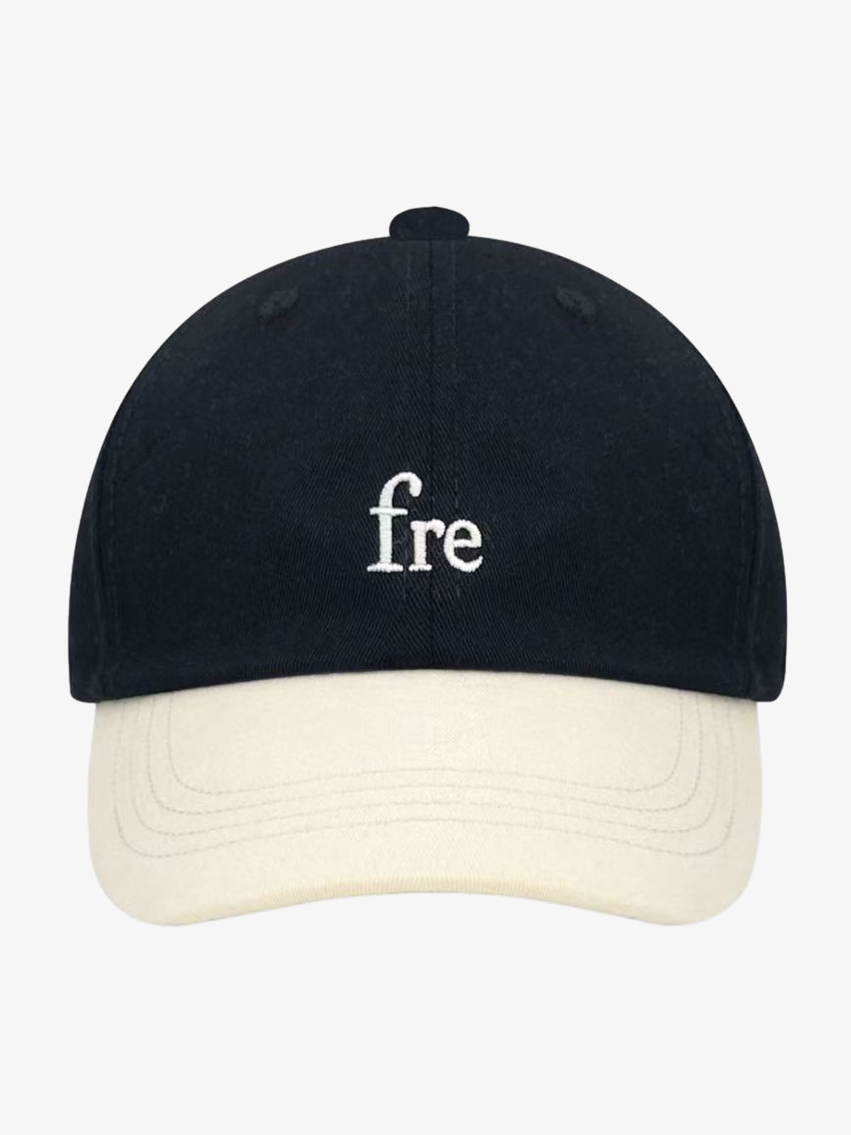 Minimalist Embroidered Contrast Baseball Cap