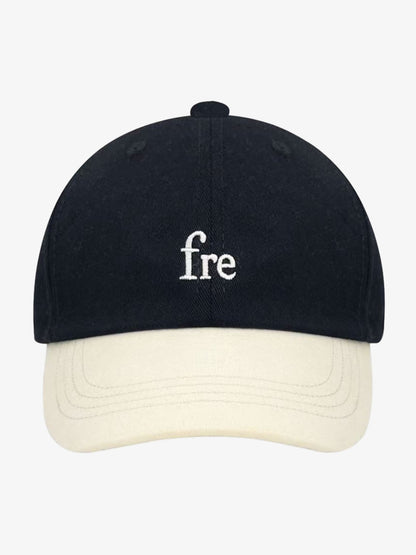 Minimalist Embroidered Contrast Baseball Cap