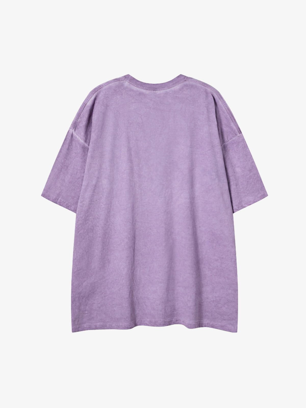 Acid Wash Figure Graphic Oversized T-Shirt