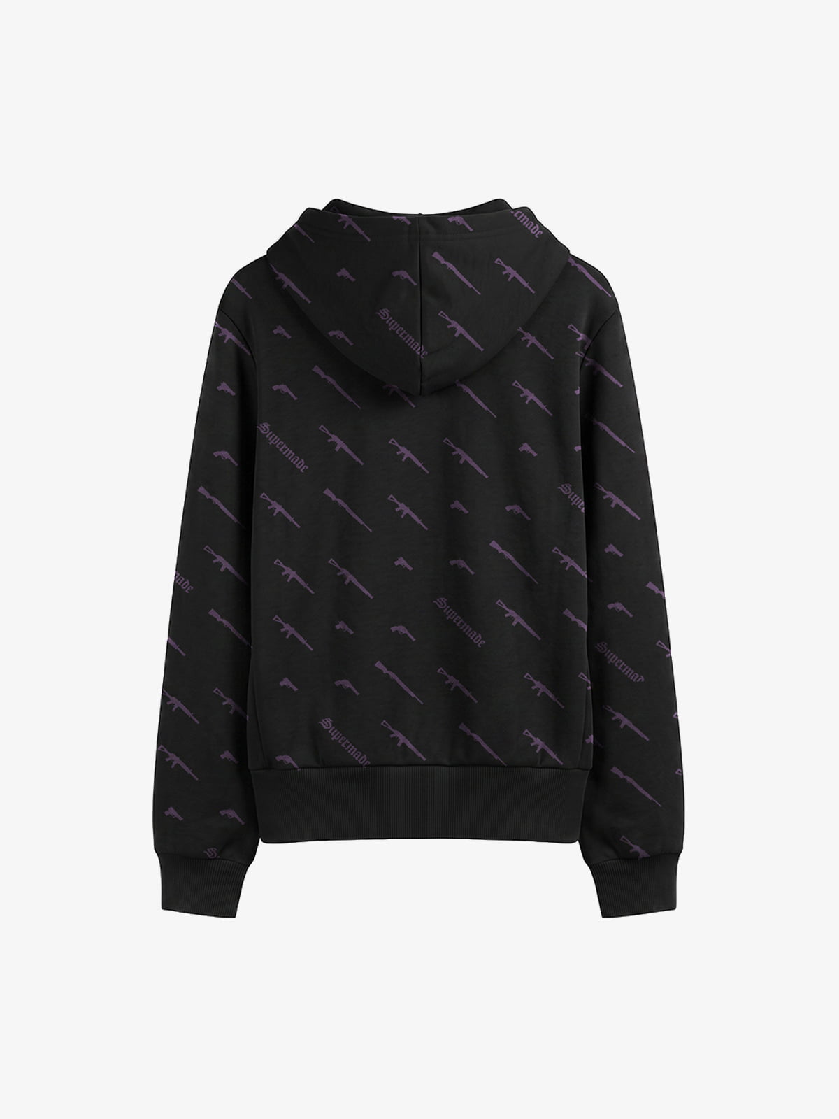 Full Print Tactical Gun Zip Up Hoodie