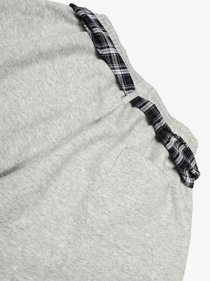 Stylish Wide-Leg Pants with Plaid Tie Belt for Women - Perfect for Casual and Fashionable Looks 