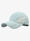 Washed Distressed Panel Baseball Cap 