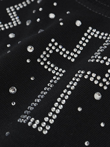 Rhinestone Cross Tank Top