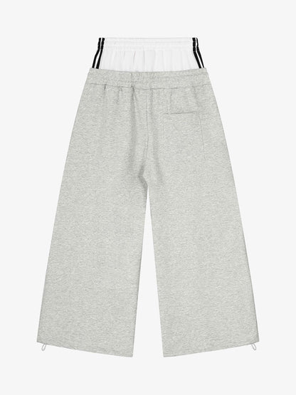 Vintage Paratrooper Layered Look Sweatpants - 2556 