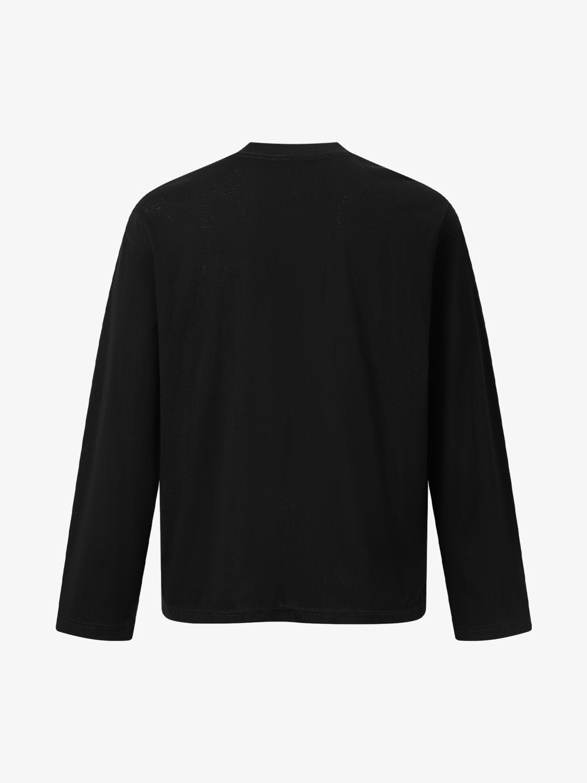Retro Star Print Long-Sleeved T-Shirt 