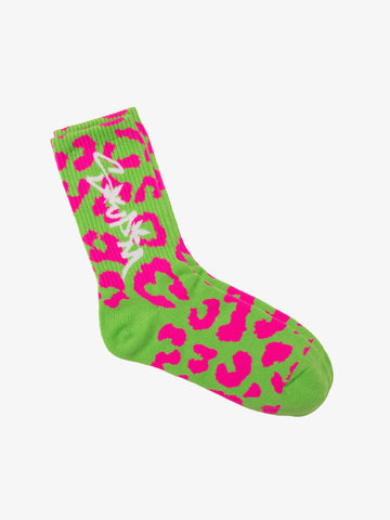 Stylish Black Crew Socks with Unique Logo Design for Everyday Wear 