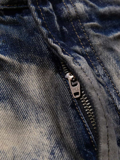 Vintage Acid Wash Tie-Dye Jeans 