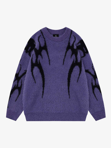 Jacquard Knit Sweater