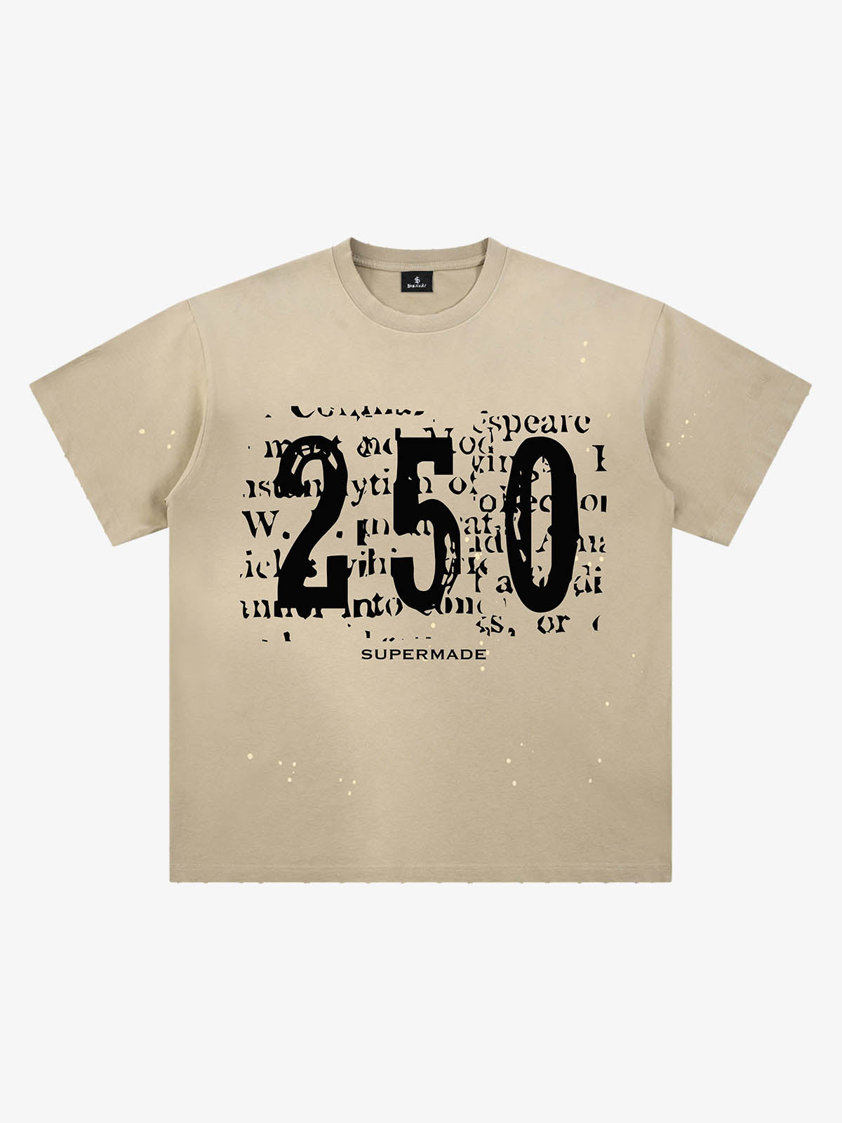 Newspaper Typo 250 Washed T-Shirt