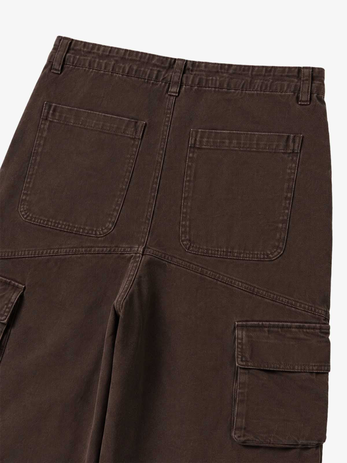 Washed Multi-Pocket Cargo Pants