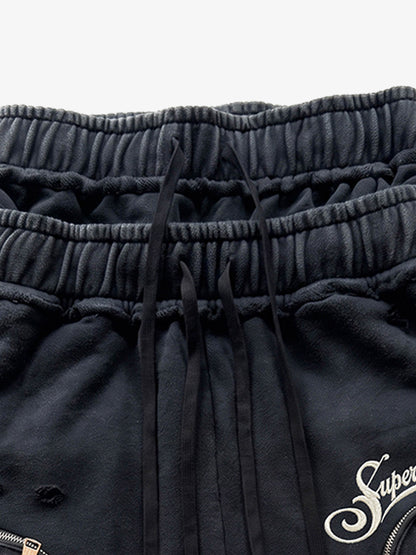 Double Waist Cargo Shorts