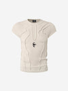 Scorpion Embroidered Exposed-Seam T-Shirt
