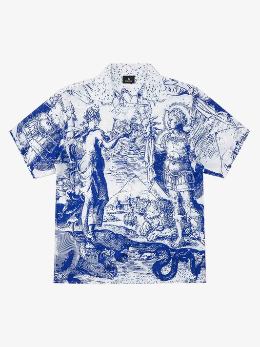Mythological Graphic Hawaiian Shirt