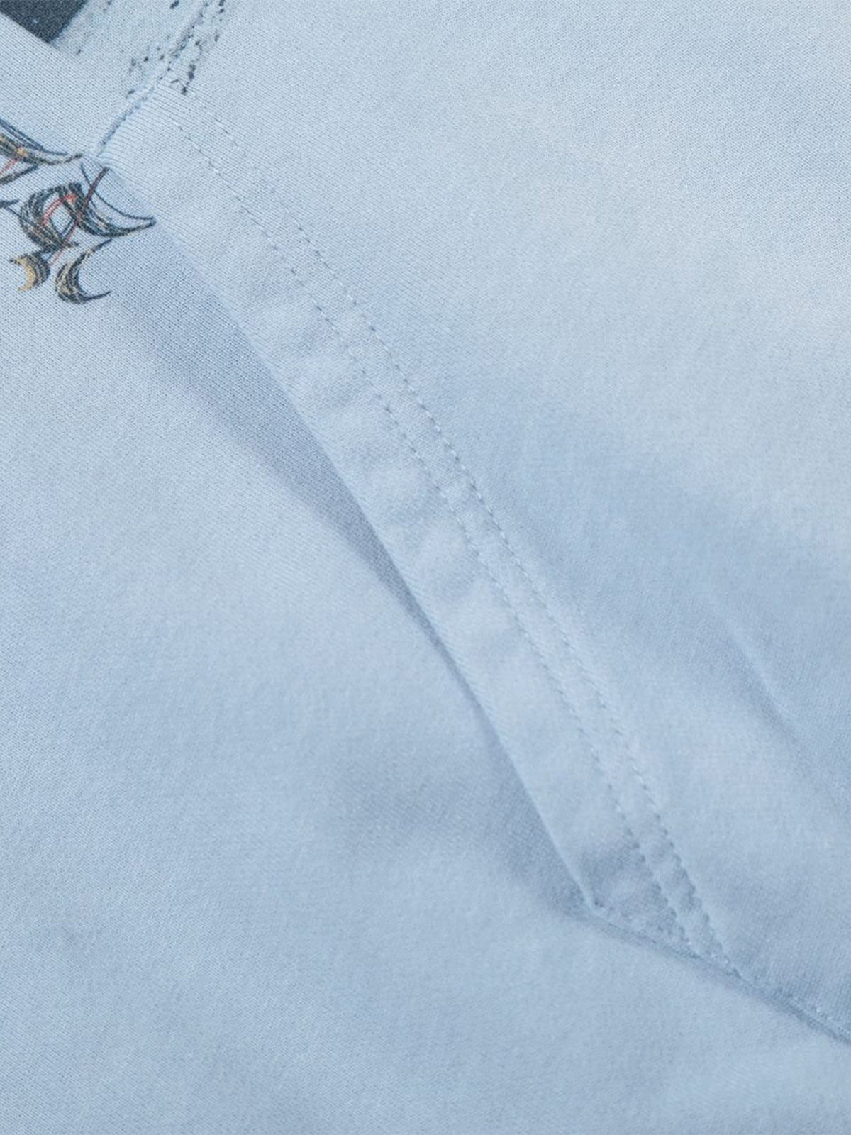 Distressed Graphic Print Zip Up Hoodie 
