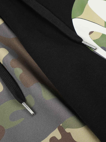 Streetwear Camo Patchwork Baggy Sweatpants