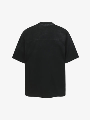 Vintage Washed Raw Seam Raglan T-Shirt