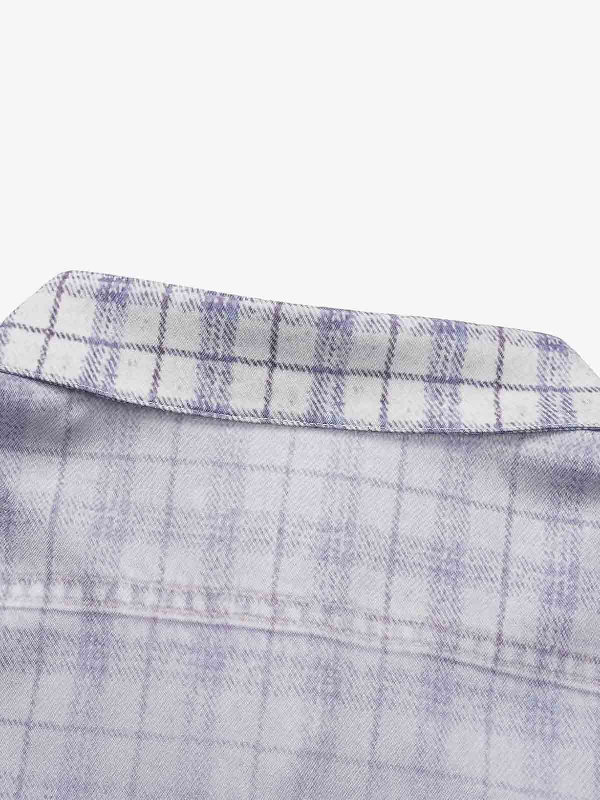 Vintage Washed Plaid Shirt
