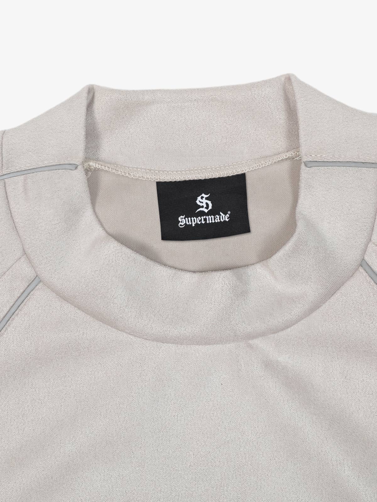 Suede Patchwork Sweatshirt