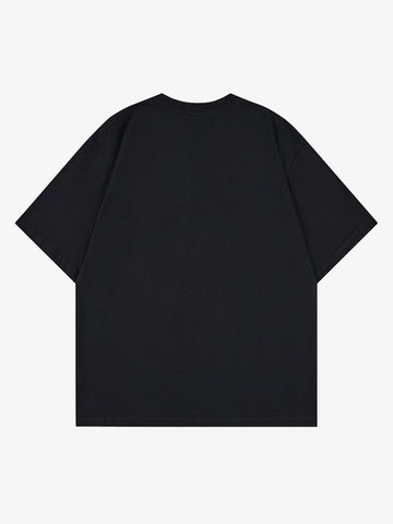 Grunge “ME YOU” Heart Graphic T-Shirt 