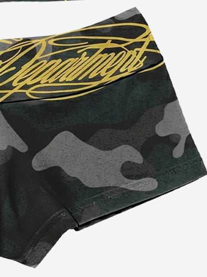 Y2K Camo Graffiti Tank Set