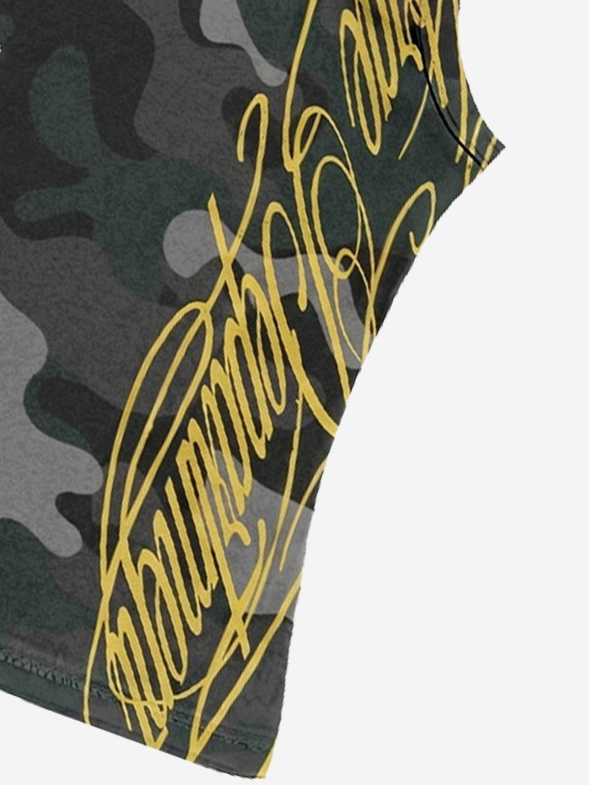 Y2K Camo Graffiti Tank Set