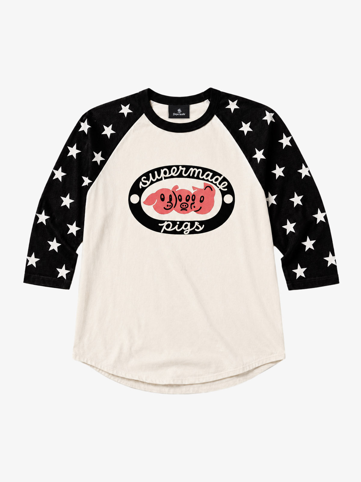 Pig Graphic Raglan Tee