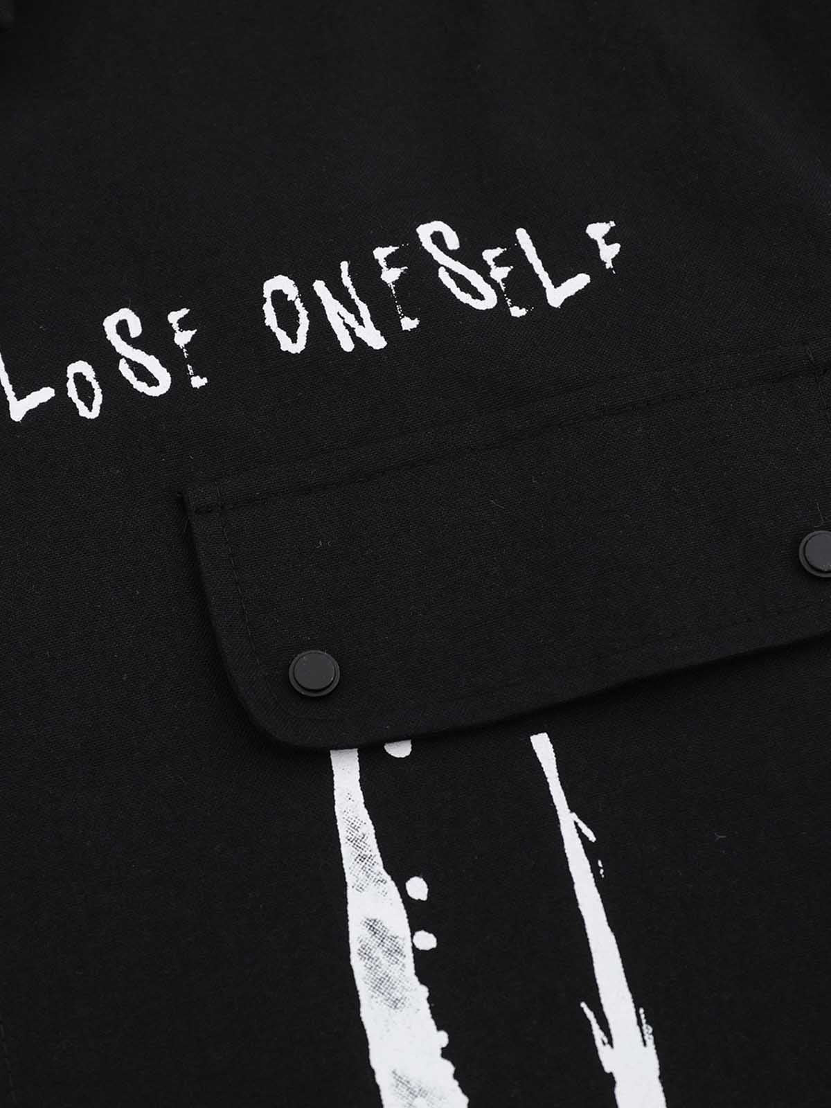 Dark Graphic Short Sleeve Shirt