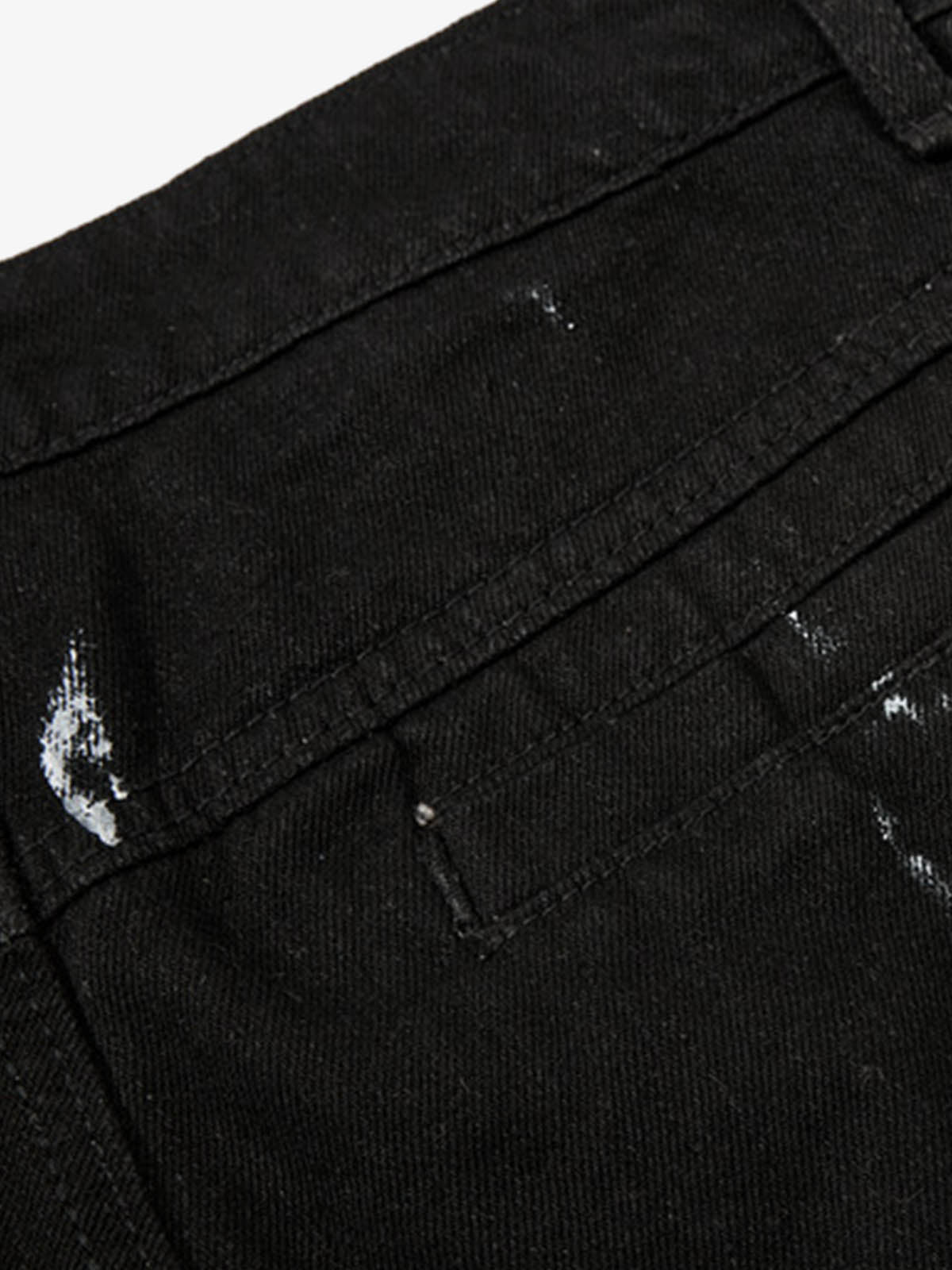 Deconstructed Layered Patchwork Cargo Pants