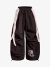 Strapped Detachable Curved Pants 