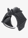 Gothic Bat Open Ring 
