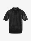Hollow-Out Layered Polo Shirt