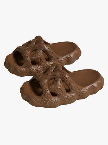 Biomorphic Texture Hollow-Out Slides 