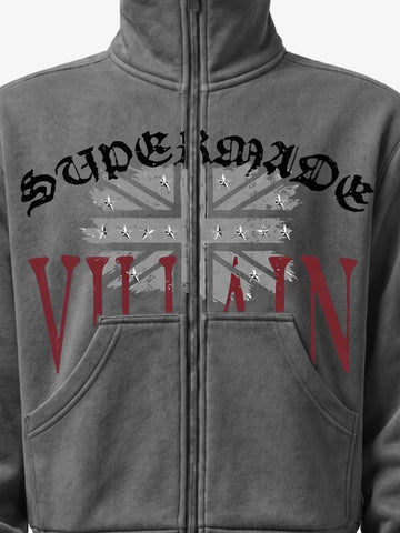 Star Rivet Zip Jacket