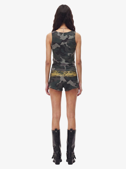 Y2K Camo Graffiti Tank Set
