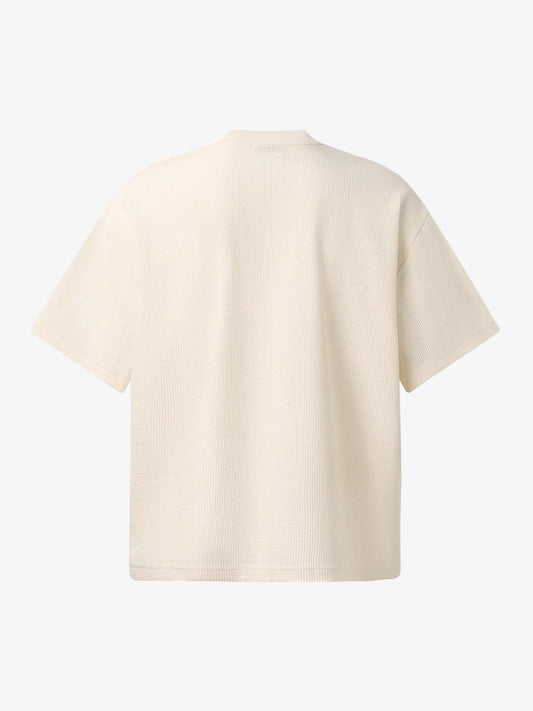 Waffle Knit Skate Wizard Flame Graphic T-Shirt 