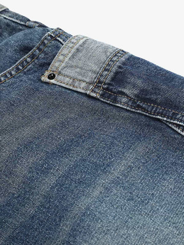 Color Block Workwear Jorts