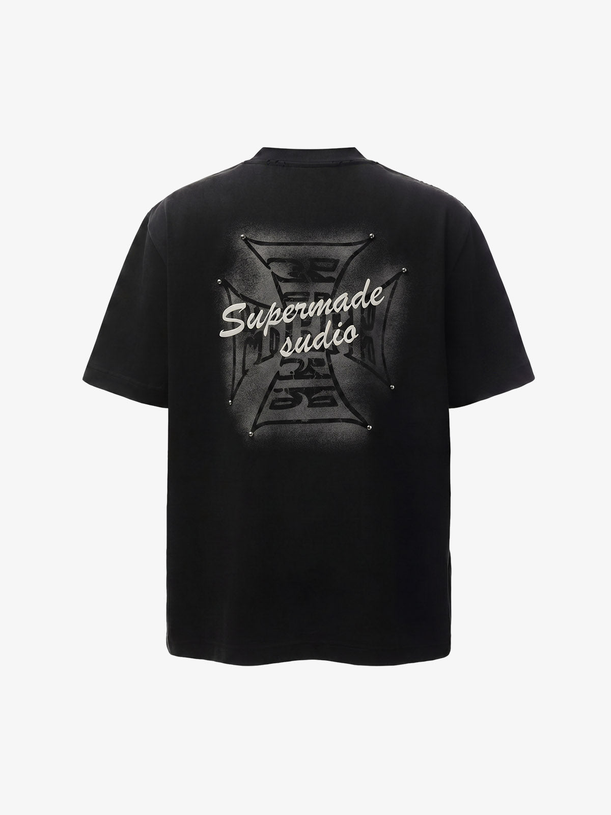 Studded Cross Tee
